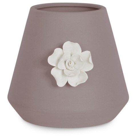 Donica LUSITANO  cappuccino styl klasyczny do wewnątrz ameliahome - FLOWERPOT/AH/LUSITANO/CACAO/13X12