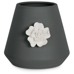 Donica LUSITANO  czarny styl klasyczny do wewnątrz ameliahome - FLOWERPOT/AH/LUSITANO/BLACK/13X12