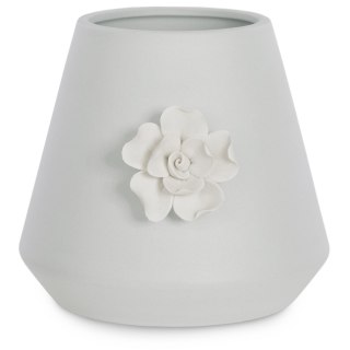 Donica LUSITANO  szary styl klasyczny do wewnątrz ameliahome - FLOWERPOT/AH/LUSITANO/GREY/13X12