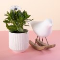 Donica PASO  koralowy styl nowoczesny do wewnątrz ameliahome - FLOWERPOT/AH/PASO/PEACH/9X9,8