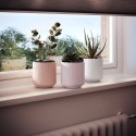 Donica PASO  koralowy styl nowoczesny do wewnątrz ameliahome - FLOWERPOT/AH/PASO/PEACH/9X9,8