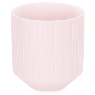 Donica PASO  pudrowy róż styl nowoczesny do wewnątrz ameliahome - FLOWERPOT/AH/PASO/POWDERPINK/9X9,8