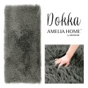 Dywan DOKKA  grafitowy motyw nowoczesny 60x90 ameliahome - RUG/AH/DOKKA/DARKGREY/60x90