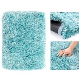 Dywan FLORO  niebieski motyw nowoczesny 160x230 ameliahome - RUG/AH/FLORO/BLUE/160x230