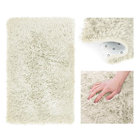 Dywan KARVAG  kremowy motyw nowoczesny 200x280 ameliahome - RUG/AH/KARVAG/NONSLIP/IVORY/200x280