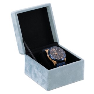 Organizer na biżuterię, kosmetyki BASA styl minimalistyczny stojący ameliahome - JEWELRYBOX/AH/BASA/STEEL/10,8X7,8