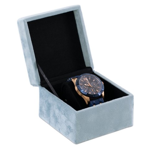 Organizer na biżuterię, kosmetyki BASA styl minimalistyczny stojący ameliahome - JEWELRYBOX/AH/BASA/STEEL/10,8X7,8