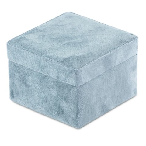 Organizer na biżuterię, kosmetyki BASA styl minimalistyczny stojący ameliahome - JEWELRYBOX/AH/BASA/STEEL/10,8X7,8