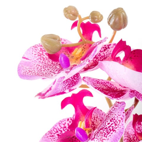 Sztuczny kwiat FALENI  fioletowy styl nowoczesny ameliahome - ARTFLOWER/AH/FALENI/PLUM/10PCS