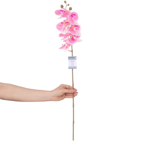 Sztuczny kwiat FALENI  różowy styl nowoczesny ameliahome - ARTFLOWER/AH/FALENI/ROSE/10PCS