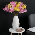 Sztuczny kwiat FALENI  różowy styl nowoczesny ameliahome - ARTFLOWER/AH/FALENI/ROSE/10PCS