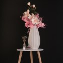 Sztuczny kwiat MAGNOLI  różowy styl nowoczesny ameliahome - ARTFLOWER/AH/MAGNOLI/BURGUNDY/10PCS