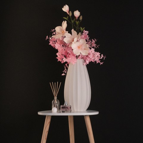Sztuczny kwiat MAGNOLI  różowy styl nowoczesny ameliahome - ARTFLOWER/AH/MAGNOLI/BURGUNDY/10PCS
