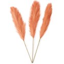 Sztuczny kwiat PAMPLY  koralowy ameliahome - PAMPAS/AH/PAMPLY/PEACH/110CM/3PCS