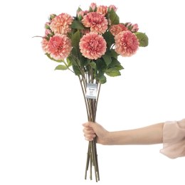 Sztuczny kwiat PIWONI  koralowy styl nowoczesny ameliahome - ARTFLOWER/AH/PIWONI/ROSE/10PCS