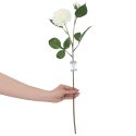 Sztuczny kwiat PIWONI  kremowy styl nowoczesny ameliahome - ARTFLOWER/AH/PIWONI/WHITE/10PCS