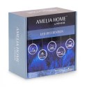 Dekoracja świąteczna CHRISTMAS CITY  transparentny do wewnątrz ameliahome - LEDPL/AH/CHRISTMASCITY/ROUND/SET/5PCS