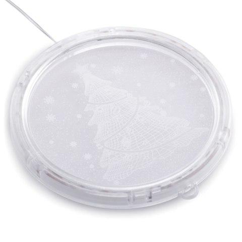Dekoracja świąteczna CHRISTMAS MOOD  transparentny do wewnątrz ameliahome - LEDPL/AH/CHRISTMASMOOD/ROUND/SET/5PCS