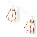 Dekoracja świąteczna CRALA decoking - LEDLIG/CRALA/WOODENBELL/WWH/10PCS