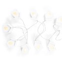Dekoracja świąteczna CRALA  biały do wewnątrz decoking - LEDLIG/CRALA/WOODENHUT/WWH/10PCS