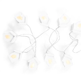 Dekoracja świąteczna CRALA  biały do wewnątrz decoking - LEDLIG/CRALA/WOODENHUT/WWH/10PCS
