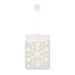 Dekoracja świąteczna SNOWBALL  transparentny do wewnątrz ameliahome - LEDPL/AH/SNOWBALL/RECT/1PC