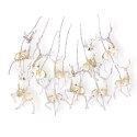 Dekoracja świąteczna decoking - LEDLIG/CHREINDEERS/CLEAR/UNI/10PCS