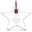 Dekoracja świąteczna  złoty styl industrialny decoking - LEDDECO/PRINCE/COOPER,WWH/5LED