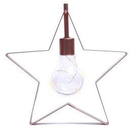 Dekoracja świąteczna  złoty styl industrialny decoking - LEDDECO/PRINCE/COOPER,WWH/5LED