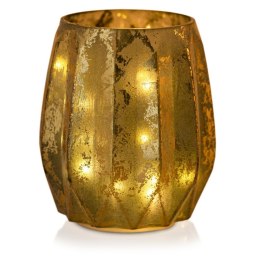 Dekoracja świetlna CORDOBA  butelkowa zieleń styl glamour do wewnątrz ameliahome - LEDDECO/AH/CORDOBA/BOTTLEGREEN/12X13