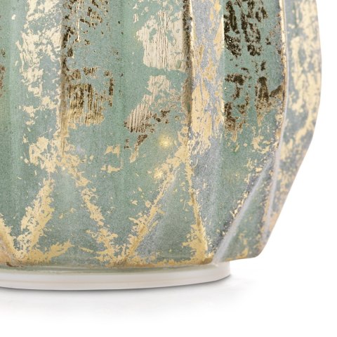 Dekoracja świetlna CORDOBA  butelkowa zieleń styl glamour do wewnątrz ameliahome - LEDDECO/AH/CORDOBA/BOTTLEGREEN/12X13