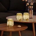 Dekoracja świetlna CORDOBA  butelkowa zieleń styl glamour do wewnątrz ameliahome - LEDDECO/AH/CORDOBA/BOTTLEGREEN/12X13