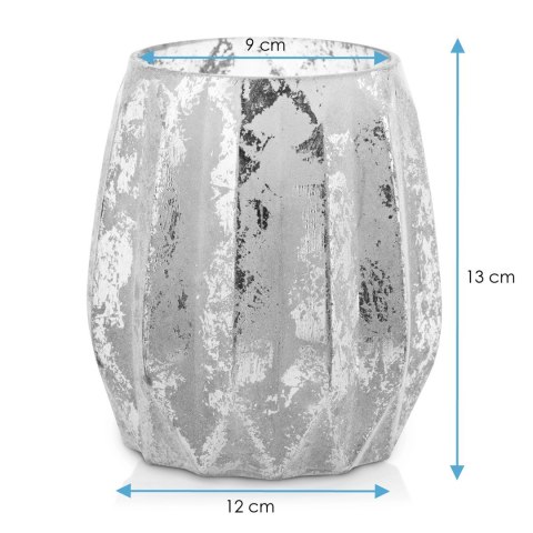 Dekoracja świetlna CORDOBA  butelkowa zieleń styl glamour do wewnątrz ameliahome - LEDDECO/AH/CORDOBA/BOTTLEGREEN/12X13