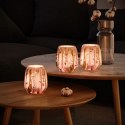 Dekoracja świetlna CORDOBA  pudrowy róż styl glamour do wewnątrz ameliahome - LEDDECO/AH/CORDOBA/POWDERPINK/12X13