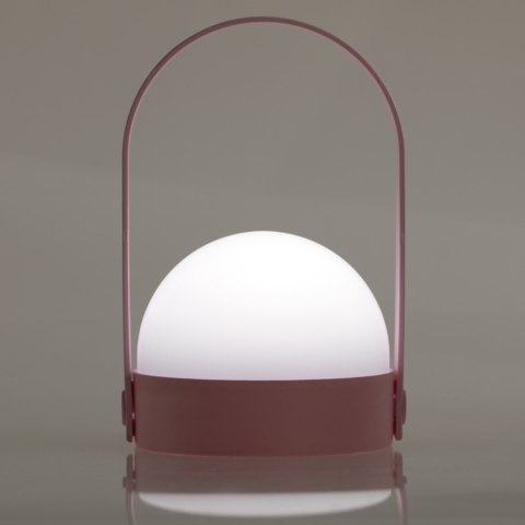 Dekoracja świetlna KAMPI  różowy styl nowoczesny do wewnątrz decoking - LEDDECO/KAMPI/PINK/M/CWH/1PC