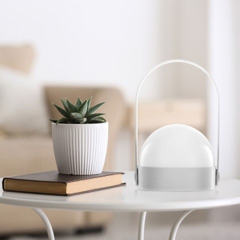 Dekoracja świetlna KAMPI  szary styl nowoczesny do wewnątrz decoking - LEDDECO/KAMPI/GREY/M/CWH/1PC