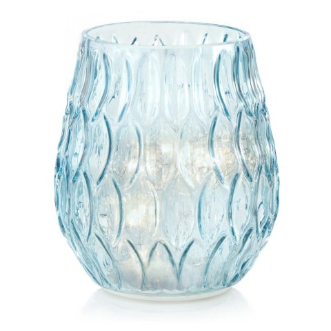 Dekoracja świetlna MADRID  błękitny styl klasyczny do wewnątrz ameliahome - LEDDECO/AH/MADRID/BABYBLUE/11X13
