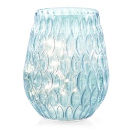 Dekoracja świetlna MADRID  błękitny styl klasyczny do wewnątrz ameliahome - LEDDECO/AH/MADRID/BABYBLUE/14X19,2