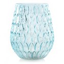 Dekoracja świetlna MADRID  błękitny styl klasyczny do wewnątrz ameliahome - LEDDECO/AH/MADRID/BABYBLUE/14X19,2