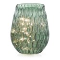 Dekoracja świetlna MADRID  butelkowa zieleń styl klasyczny do wewnątrz ameliahome - LEDDECO/AH/MADRID/BOTTLEGREEN/14X19,2