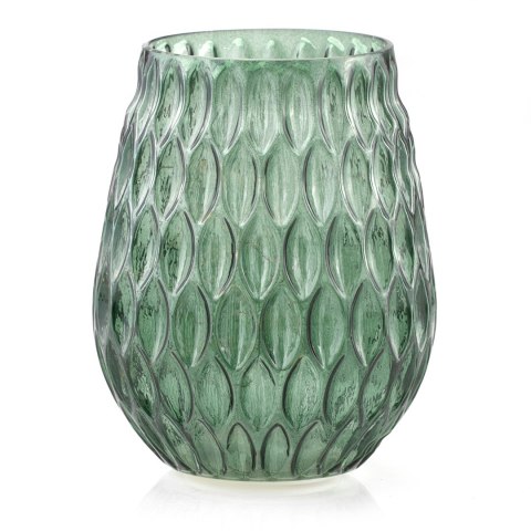 Dekoracja świetlna MADRID  butelkowa zieleń styl klasyczny do wewnątrz ameliahome - LEDDECO/AH/MADRID/BOTTLEGREEN/14X19,2