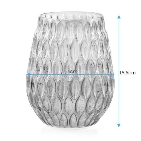 Dekoracja świetlna MADRID  butelkowa zieleń styl klasyczny do wewnątrz ameliahome - LEDDECO/AH/MADRID/BOTTLEGREEN/14X19,2