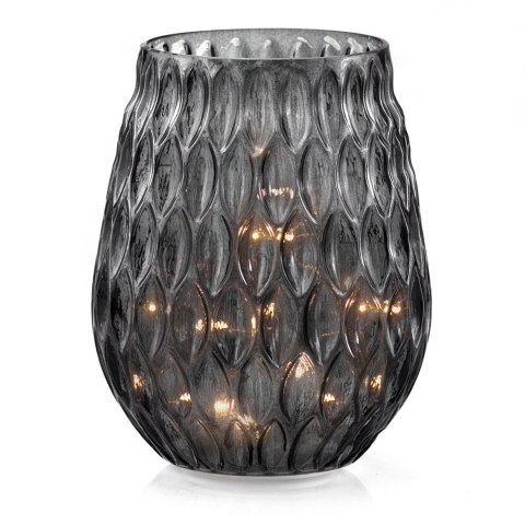 Dekoracja świetlna MADRID  czarny styl klasyczny do wewnątrz ameliahome - LEDDECO/AH/MADRID/BLACK/14X19,2