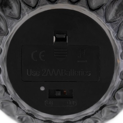 Dekoracja świetlna MADRID  czarny styl klasyczny do wewnątrz ameliahome - LEDDECO/AH/MADRID/BLACK/14X19,2