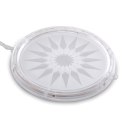 Dekoracja świetlna MANDALA  transparentny styl klasyczny do wewnątrz ameliahome - LEDPL/AH/MANDALA/ROUND/SET/5PCS