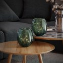 Dekoracja świetlna MURCIA  butelkowa zieleń styl boho do wewnątrz ameliahome - LEDDECO/AH/MURCIA/BOTTLEGREEN/16X17,5
