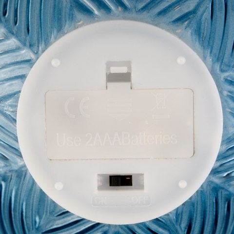 Dekoracja świetlna MURCIA  butelkowa zieleń styl boho do wewnątrz ameliahome - LEDDECO/AH/MURCIA/BOTTLEGREEN/16X17,5