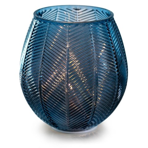 Dekoracja świetlna MURCIA  niebieski styl boho do wewnątrz ameliahome - LEDDECO/AH/MURCIA/NAVY/16X17,5
