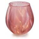 Dekoracja świetlna MURCIA  pudrowy róż styl boho do wewnątrz ameliahome - LEDDECO/AH/MURCIA/POWDERPINK/16X17,5