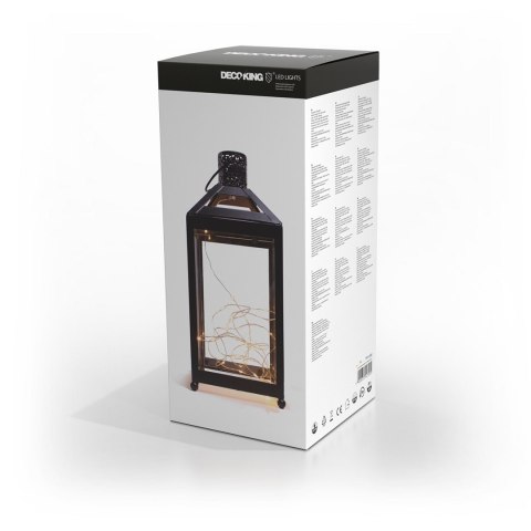 Dekoracja świetlna OLD COLLECTIONS decoking - LEDLANTERN/FABULOUS/WWH/24LED